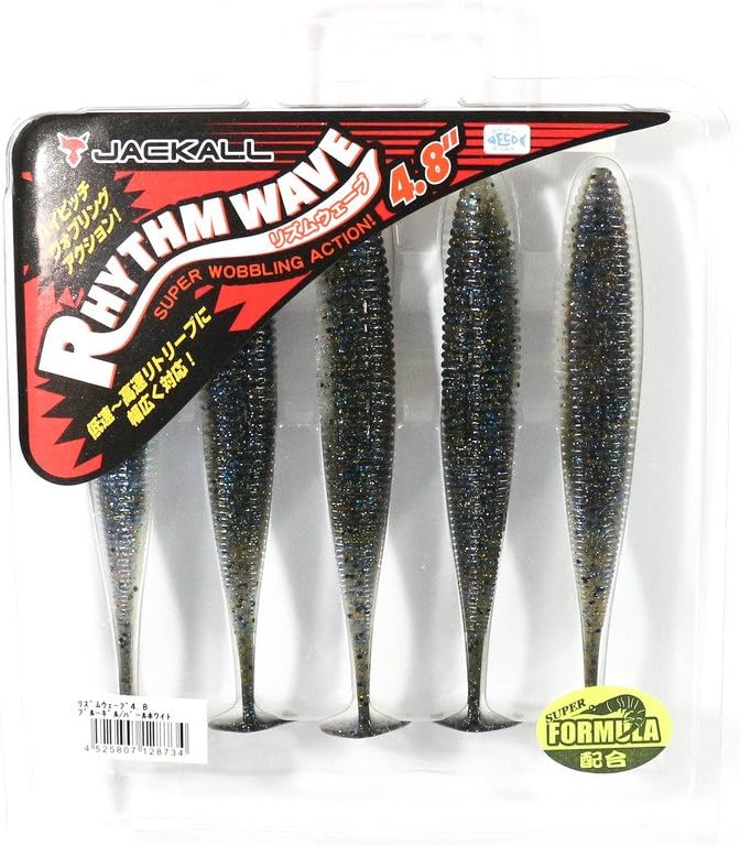 JACKALL Worm Rhythm Wave 4.8 Inch