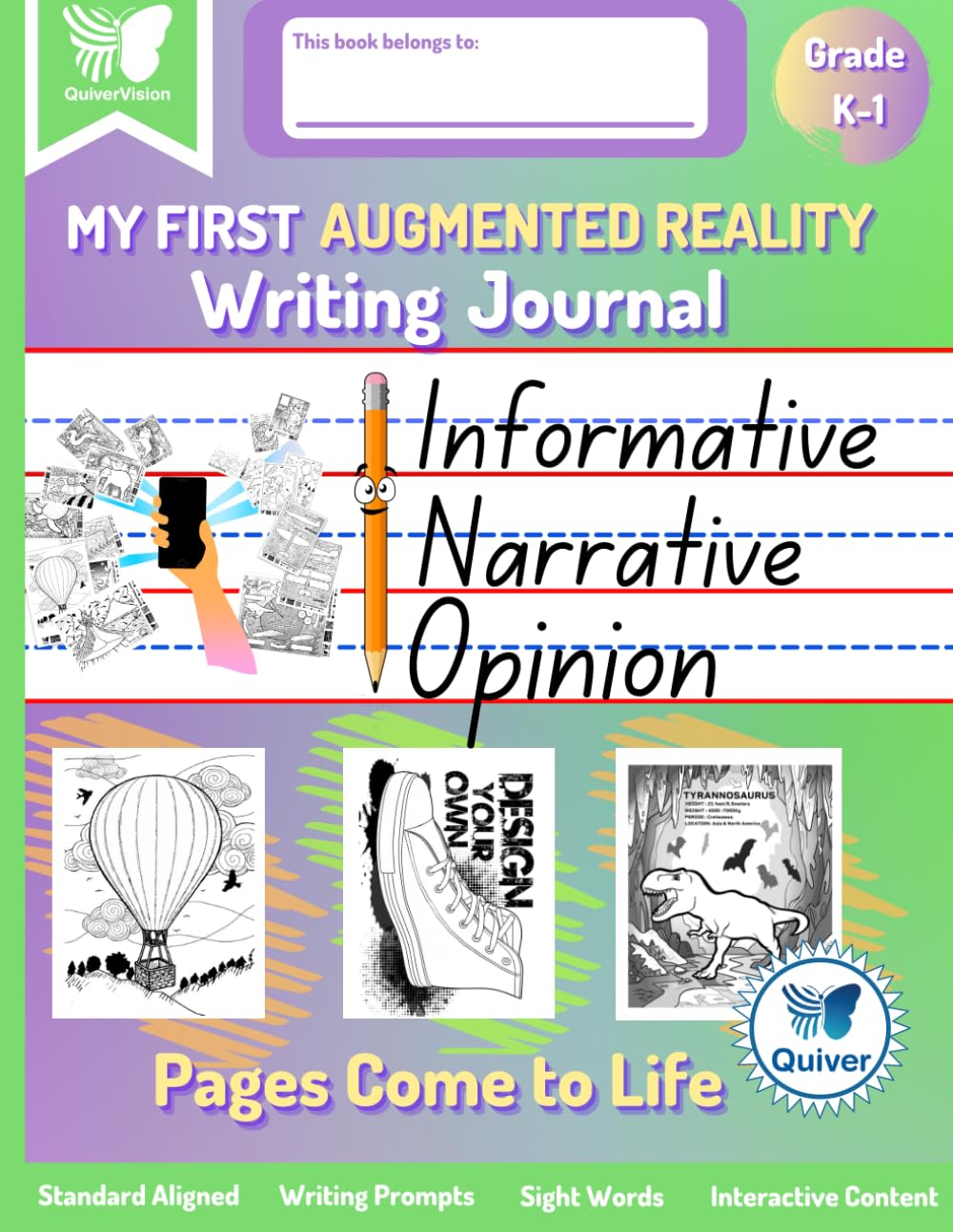 My First Augmented Reality Journal: Interactive Writing Fun with AR - Inspire Creativity & Learning