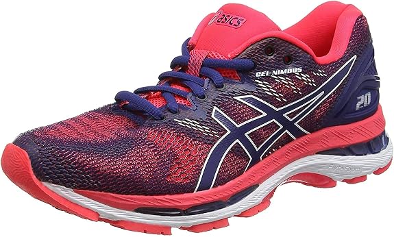 Asics Dames Gel-nimbus 20 Hardloopschoenen, Blauw Print 400), 4 UK :  Amazon.nl: Kleding, schoenen \u0026 sieraden