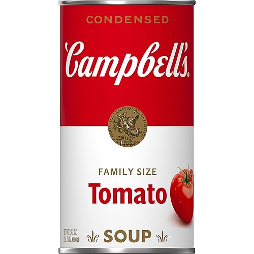 Campbells Sopa condensada de tomate lata de 232 onzas Campbells Sopa condensada de tomate lata de 232 onzas