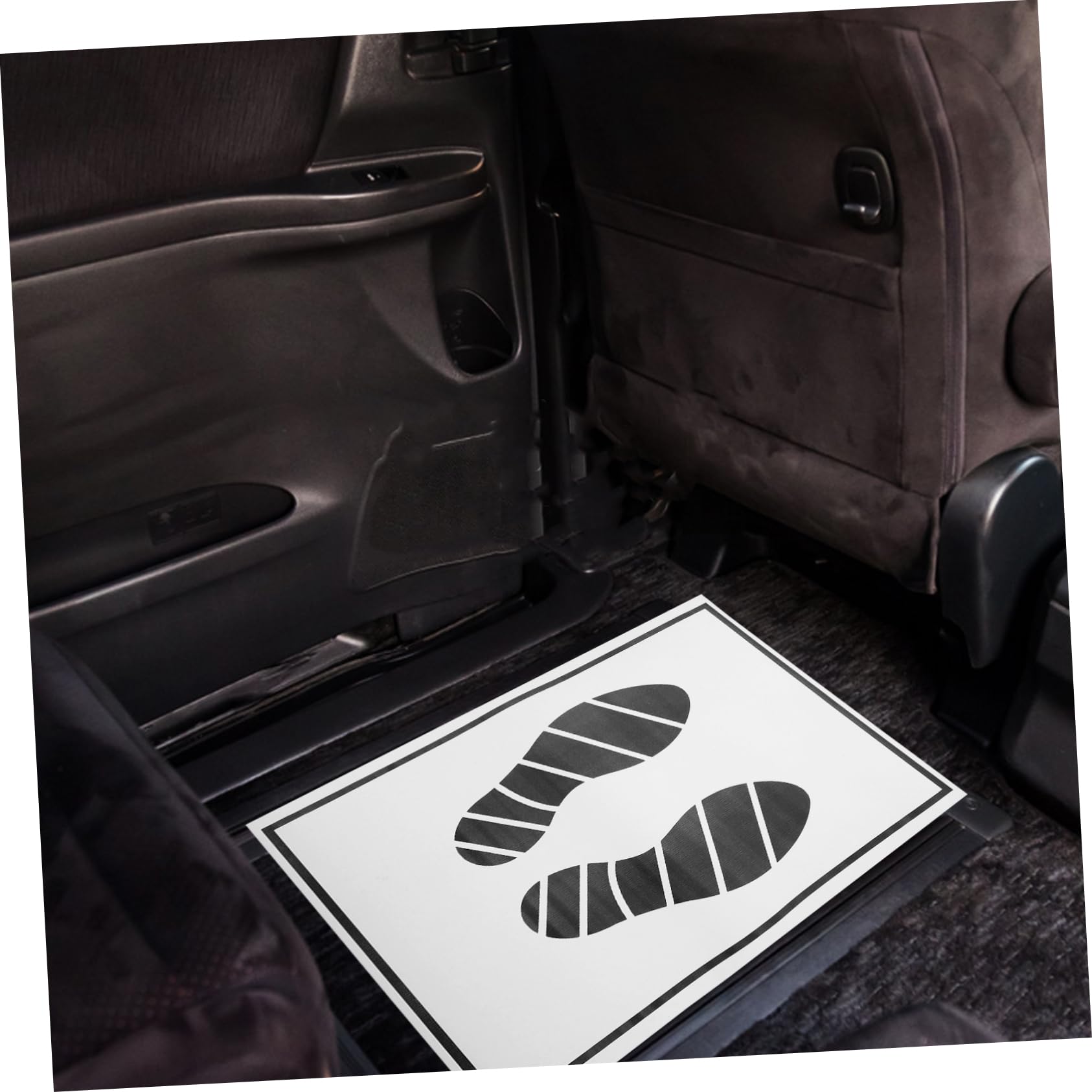 25 pcs Floor Paper car Foot mats Disposable car mats Waterproof Carpet — view 2