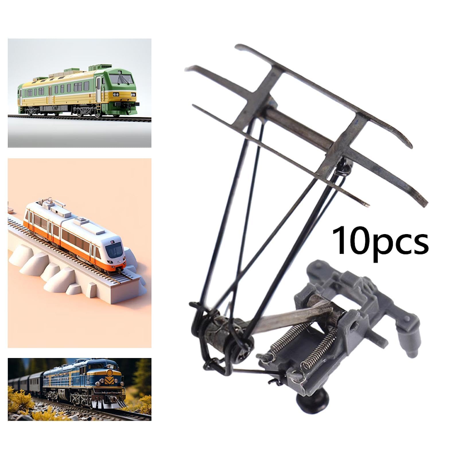 10 Unités Train Model Arm Pantographs Bow for Railway Landscaping Ho Scale