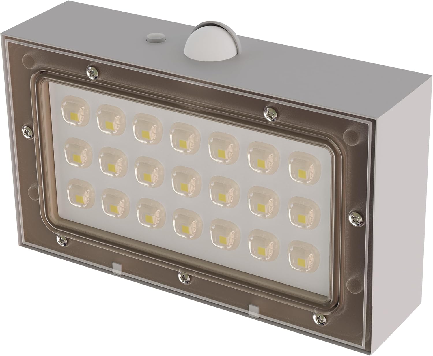 EMOS – BRIXO LED Photo voltaic Lamp for Outside Use with Movement Sensor – Photo voltaic Wall Gentle for Residence/Backyard with Ambient Gentle – Sensor Vary 6 m/120° – 2 Gentle Modes, Brightness Max. 350 lm, Impartial White –