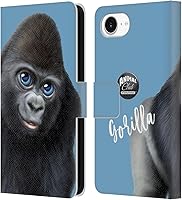 Vista 250 de Head Case Designs Funda de piel con licencia oficial de Animal Club International Bat Faces compatible con Apple iPhone 7 Plus/iPhone 8 Plus