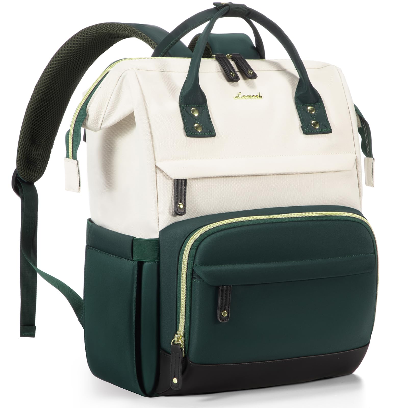 LOVEVOOK Laptop Backpack for Women, 17 Inch Work Business Backpacks Purse With Large Capacity, Waterproof Nurse Bag College Bookbag for School,