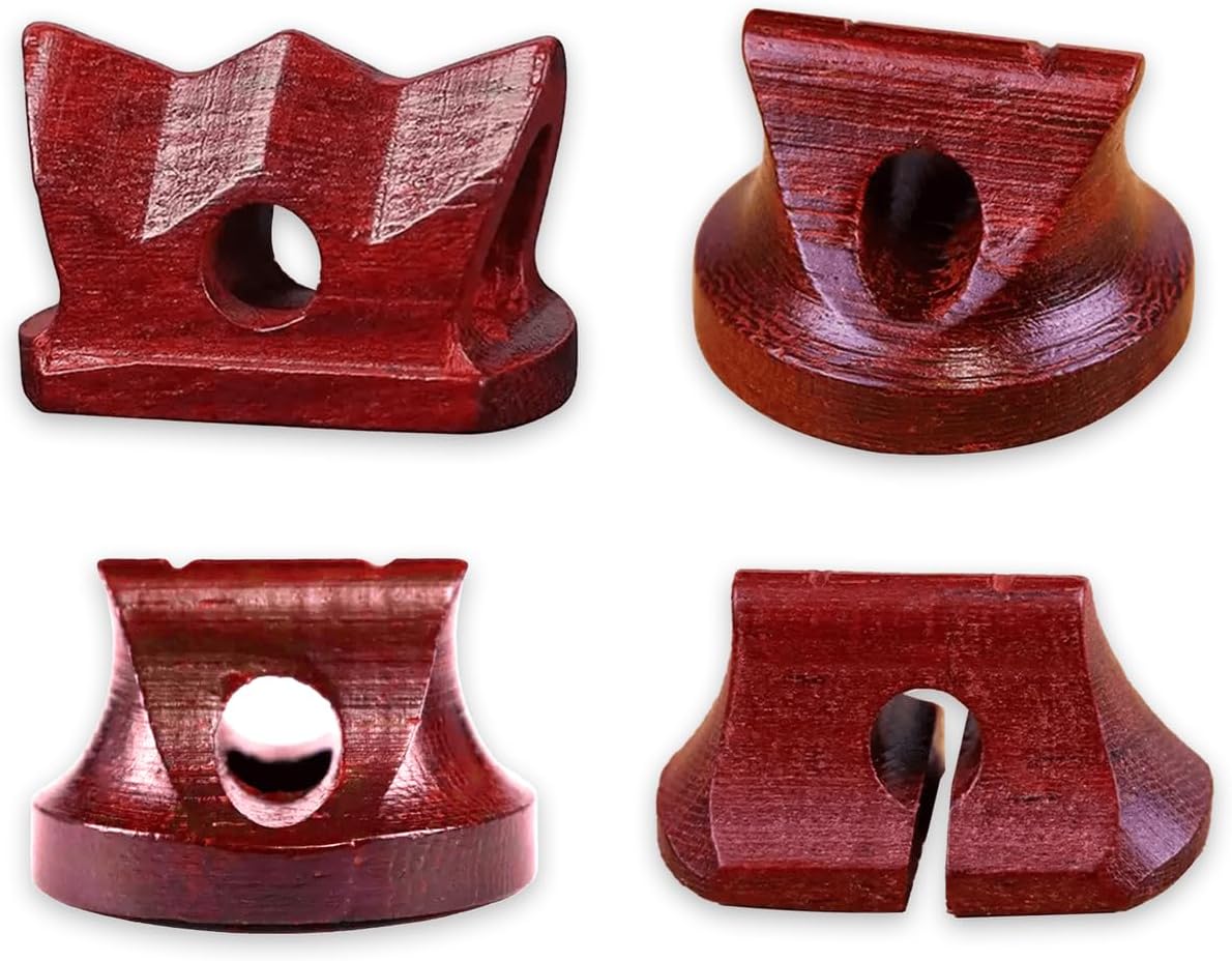 4pcs Professional Sandalwood Erhu Bridge Accessories for Enhanced Sound Replacement Parts for Erhu Performers