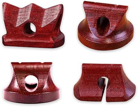 4pcs Professional Sandalwood Erhu Bridge Accessories for Enhanced Sound Replacement Parts for Erhu Performers