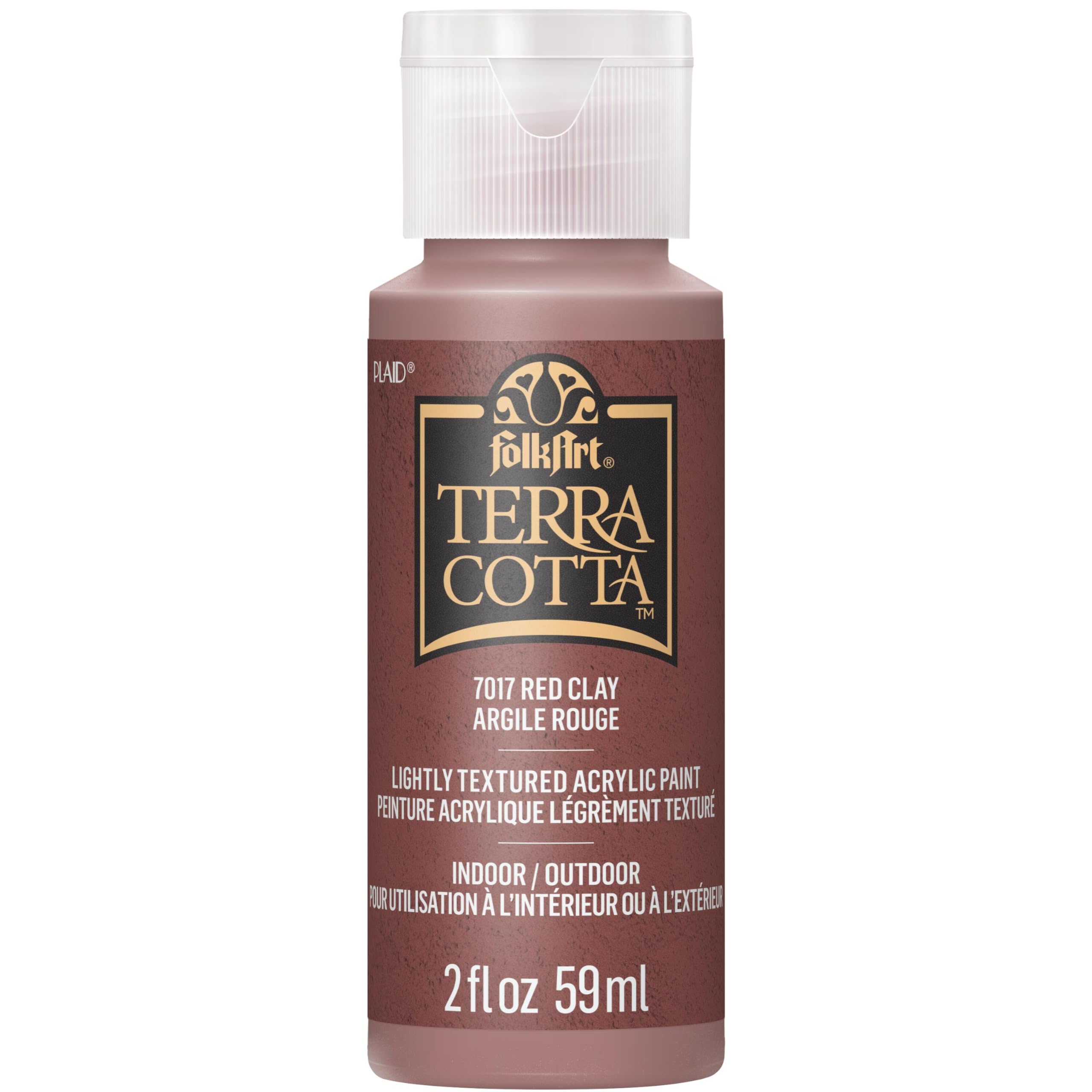 Amazon.com: FolkArt, Red Clay Assorted Acrylic 2 fl oz / 59ml
