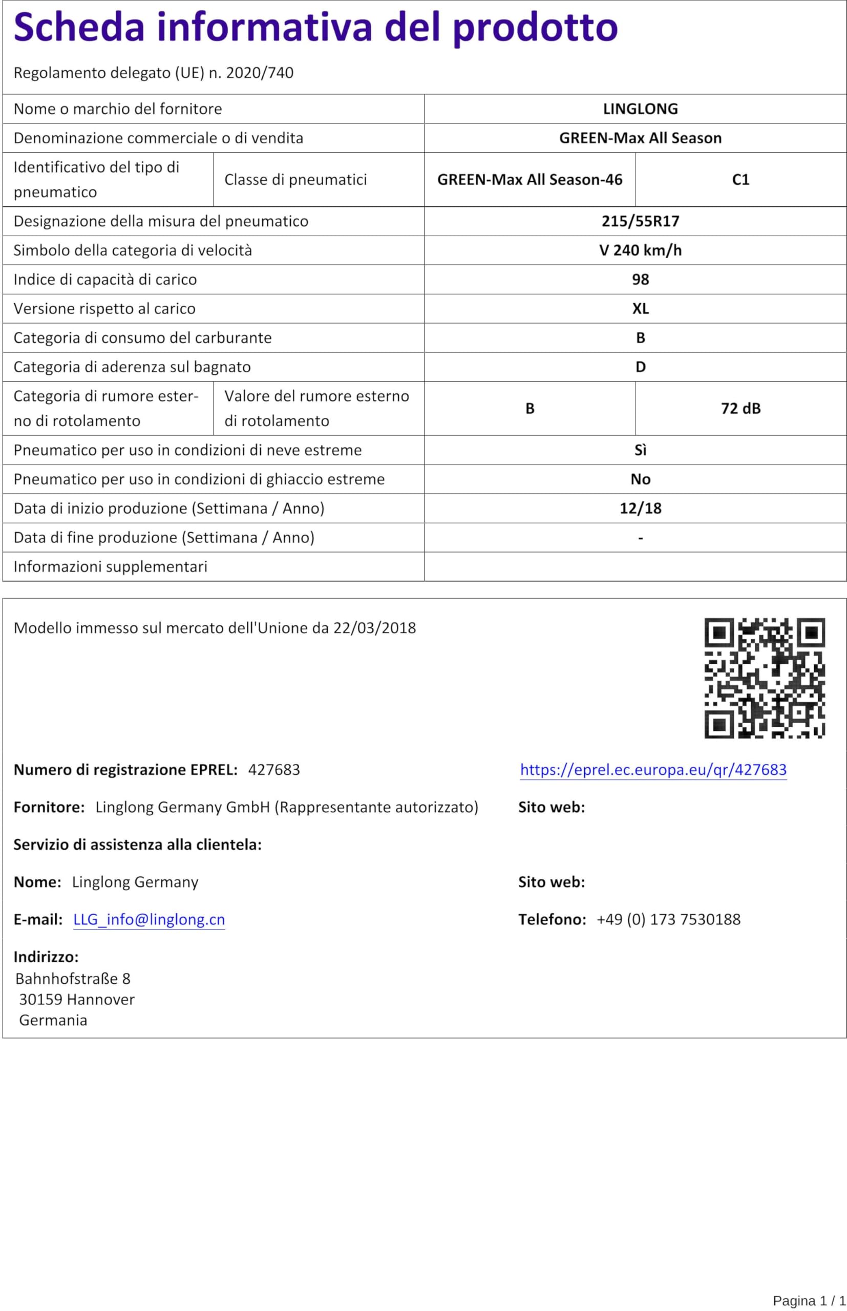 Pneumatico 4 Stagioni Firestone Multiseason GEN 02 205/55 R17 95V XL | Per Auto E SUV - Foto 9