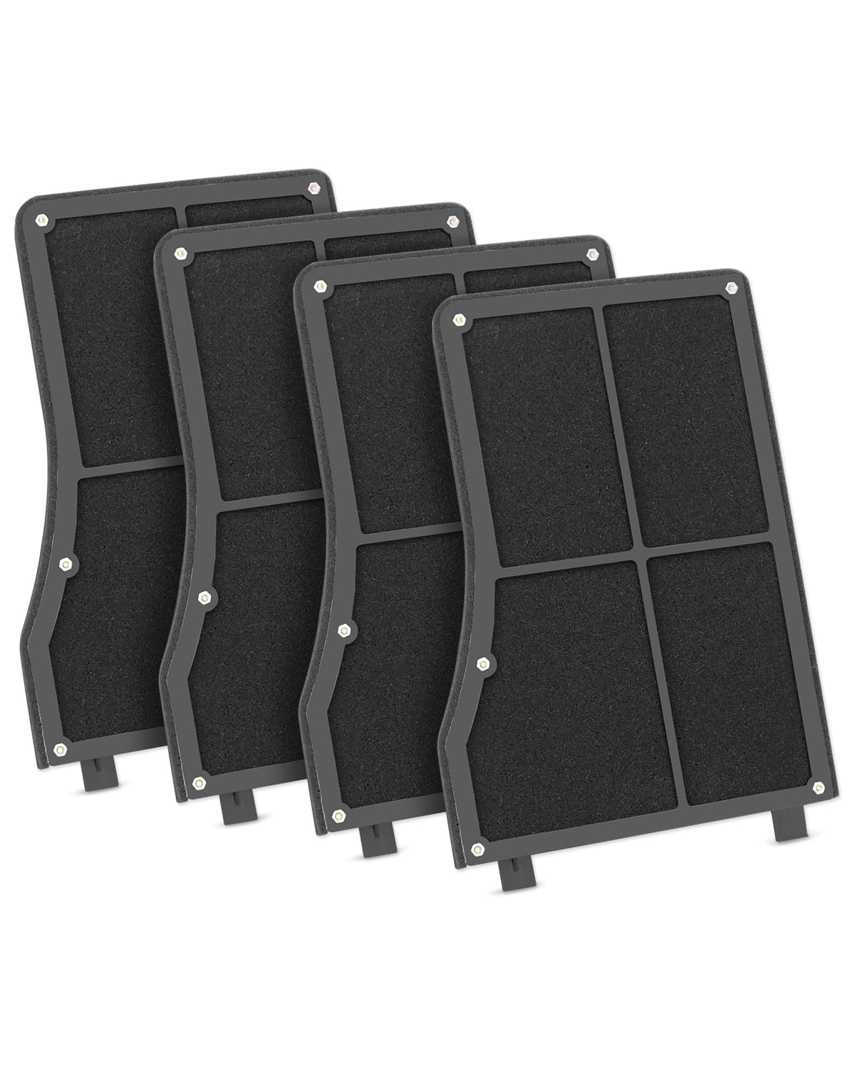 4pcs Cabin Air Filter Fit for Peterbilt 389 388 579 567 367 365 337 330 Trucks 2013-2023, Replace 5X013817 5S013817 WP10154 PA5765 AF55832 CAF24024