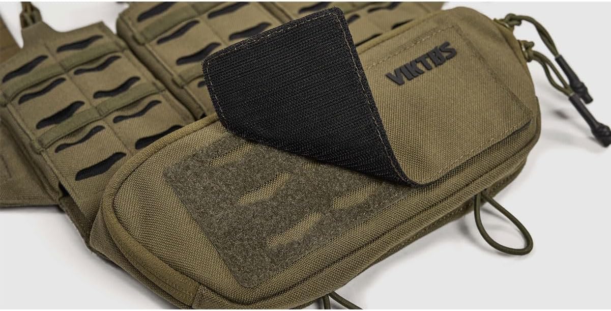 VIKTOS Taculus MX Tactical Versatile Durable Adjustable Waterproof Elastic Webbing EDC Vest Chest Rig with Belly Pouch