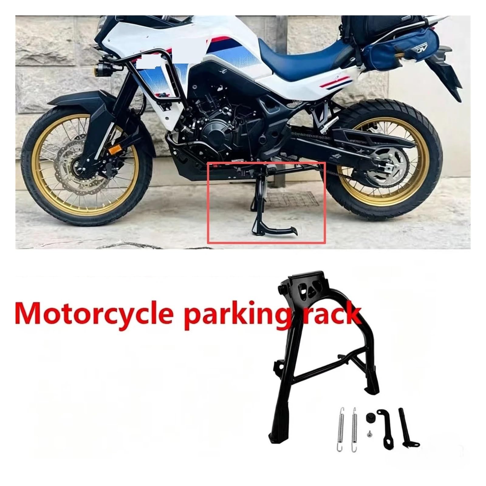 Caballete Lateral Moto Para XL750 Soporte De Central Motocicleta