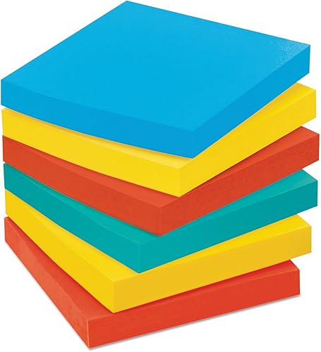 Miniatura 2 de 3M 65418BRCP Post-It Bloc de notas de armario, 3 x 3, colores Jaipur, 18 almohadasPK