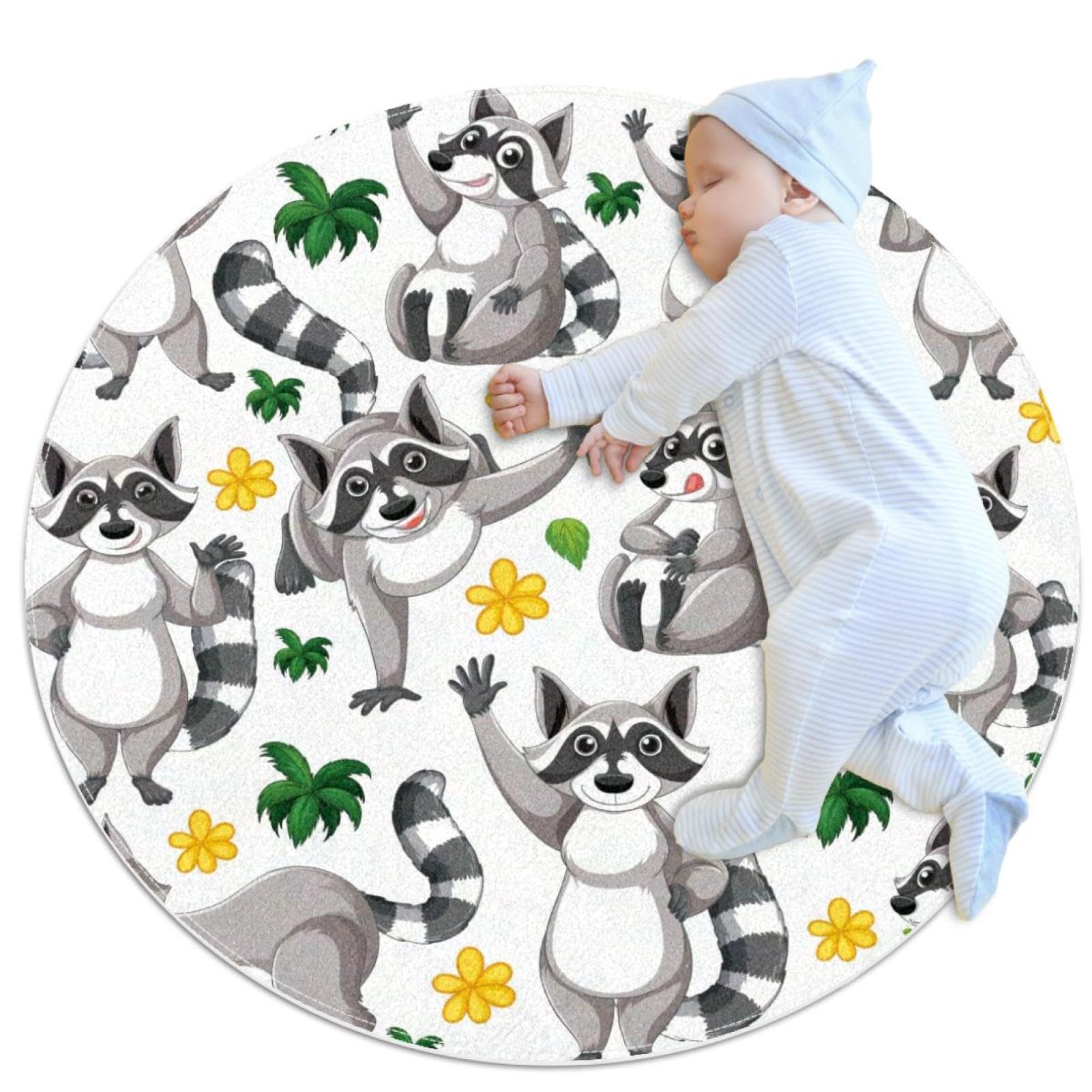 Tapis de salle de bain raton laveur anti-glisse : sécurisez la chambre d'enfant