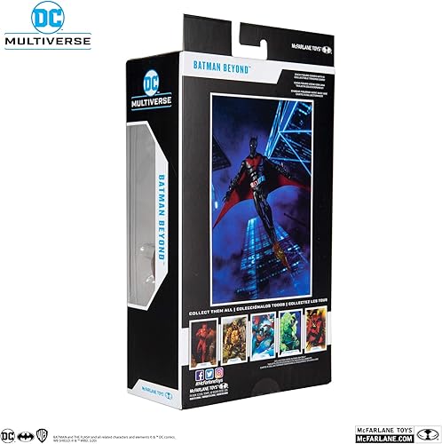 Miniatura 9 de McFarlane Toys DC Multiverse Batman: Batman Beyond 7" Figura de acción