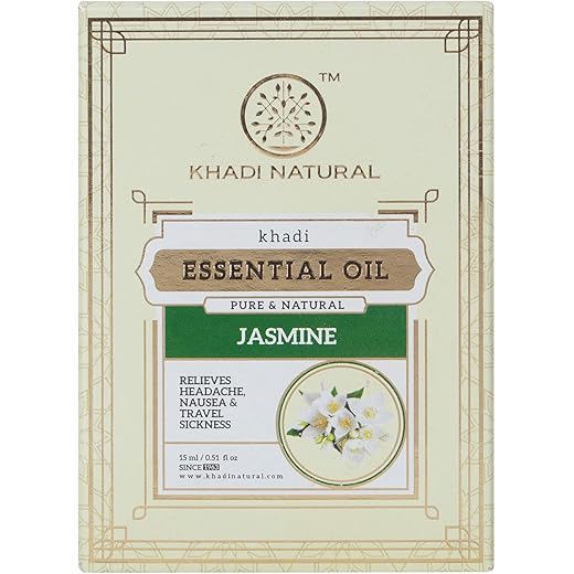 KHADI NATURAL Jasmine Essential Oil 15ml