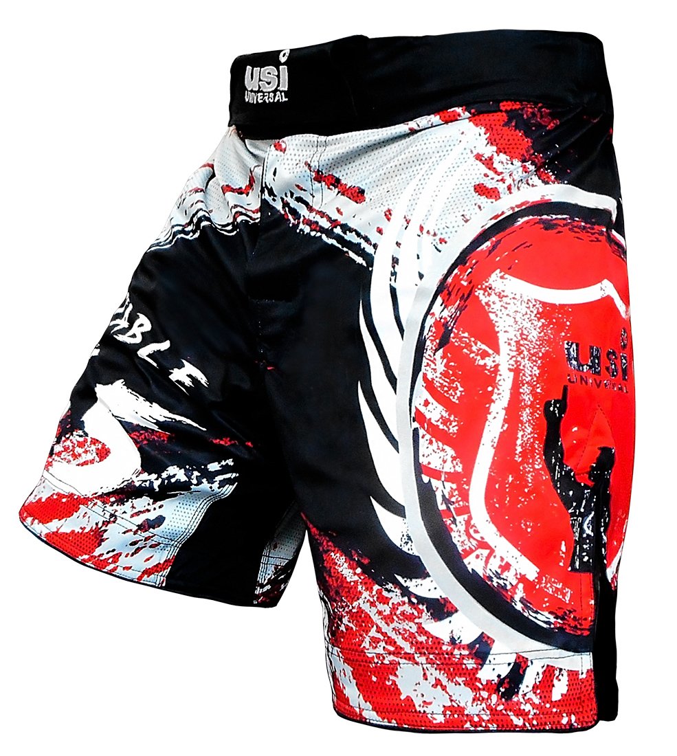 USI Universal Unbeatable Shorts TUF Stretch for Men Outdoor Quick Dry Lightweight Sports Shorts(411HBR) (XL) Red-image-30