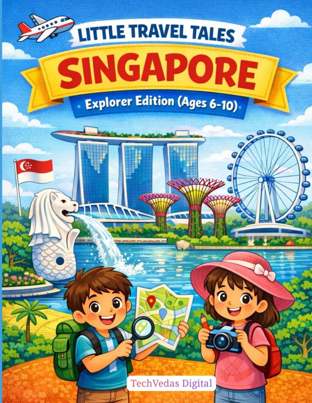 Little Travel Tales: Singapore - Explorer Edition (Ages 6-10): A Fun Colouring & Activity Book to Discover Singapore. Colour - Learn - Explore - Remember For Curious Kids (Ages 6–10)