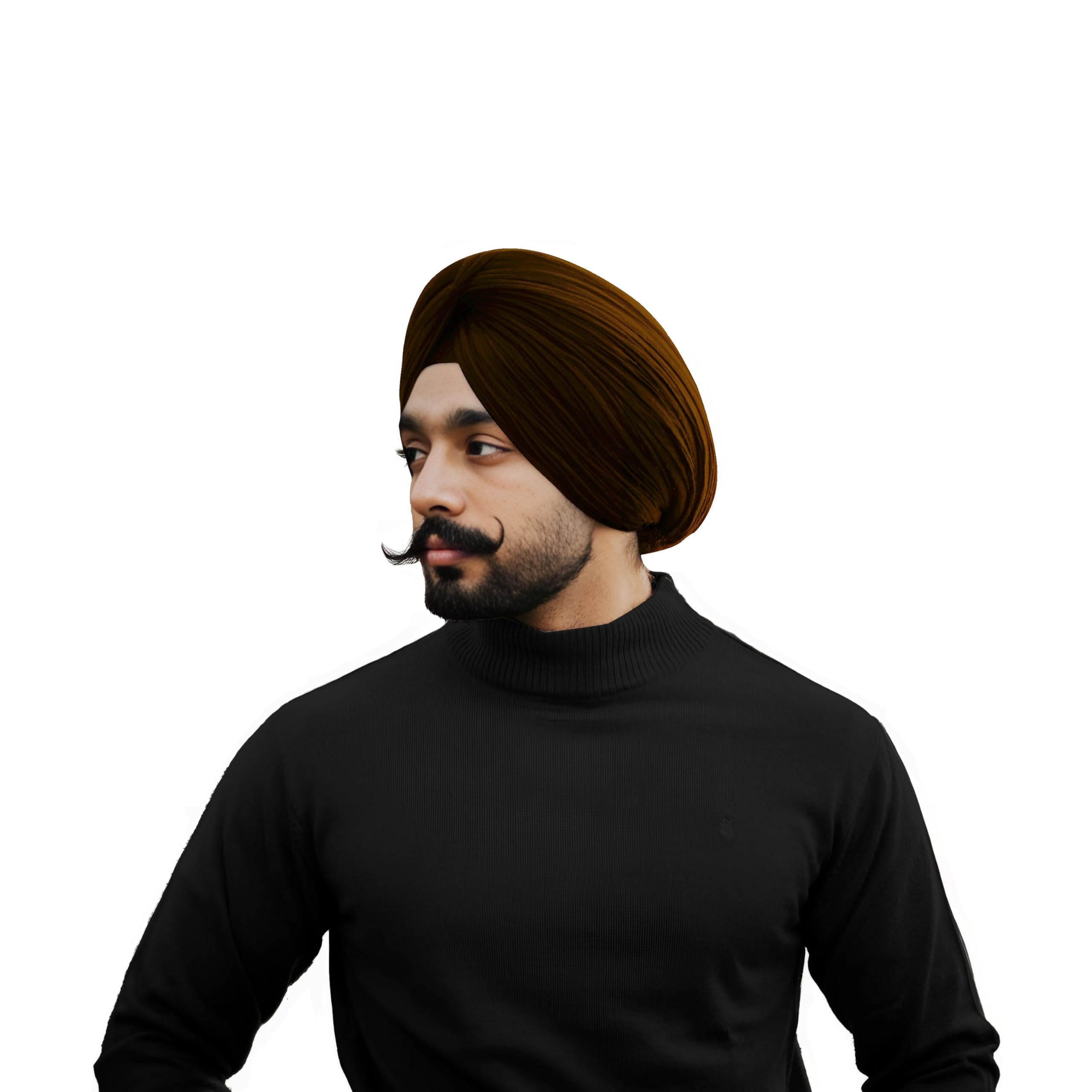 Sikh Traditional Turban Patka Punjabi Sardar Pagri Dastar Cotton Full Voil for Men and Boys (5 Meter)