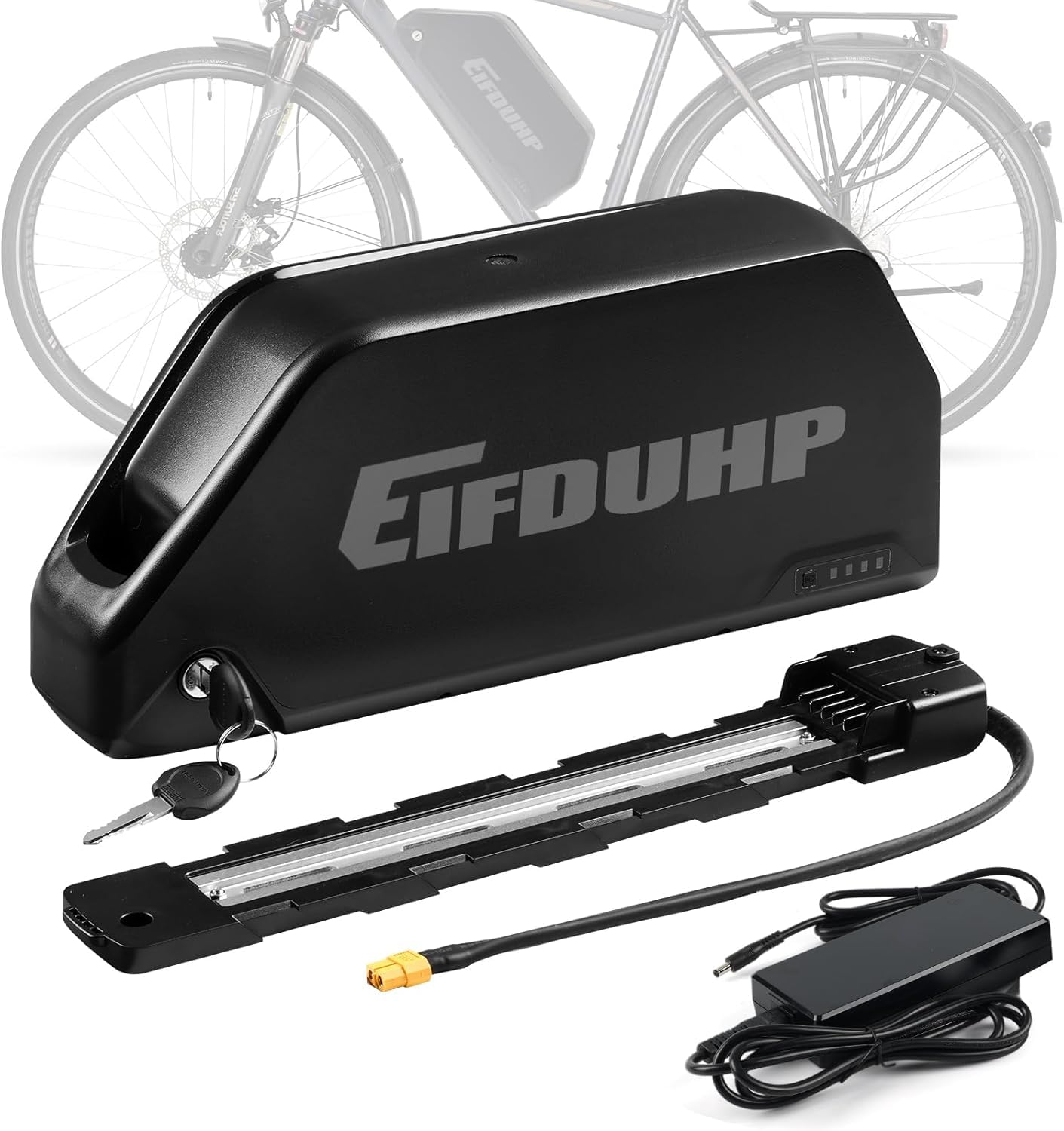 52V Ebike Akku 25Ah, (Zellen der Klasse A+) Ebike Batterie für 1500W 1000W 750W 500W 350W 250W, Elektrofahrrad Lithium Ionen Akku Große Kapazität