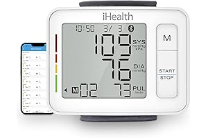 iHealth Push Wrist Blood Pressure Monitor: Track Your Heart Health with Precision