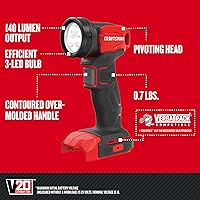 Vista 10 de CRAFTSMAN CMCK400D2 Kit combinado de herramientas eléctricas de 4 herramientas de 20 voltios máximo con funda blanda