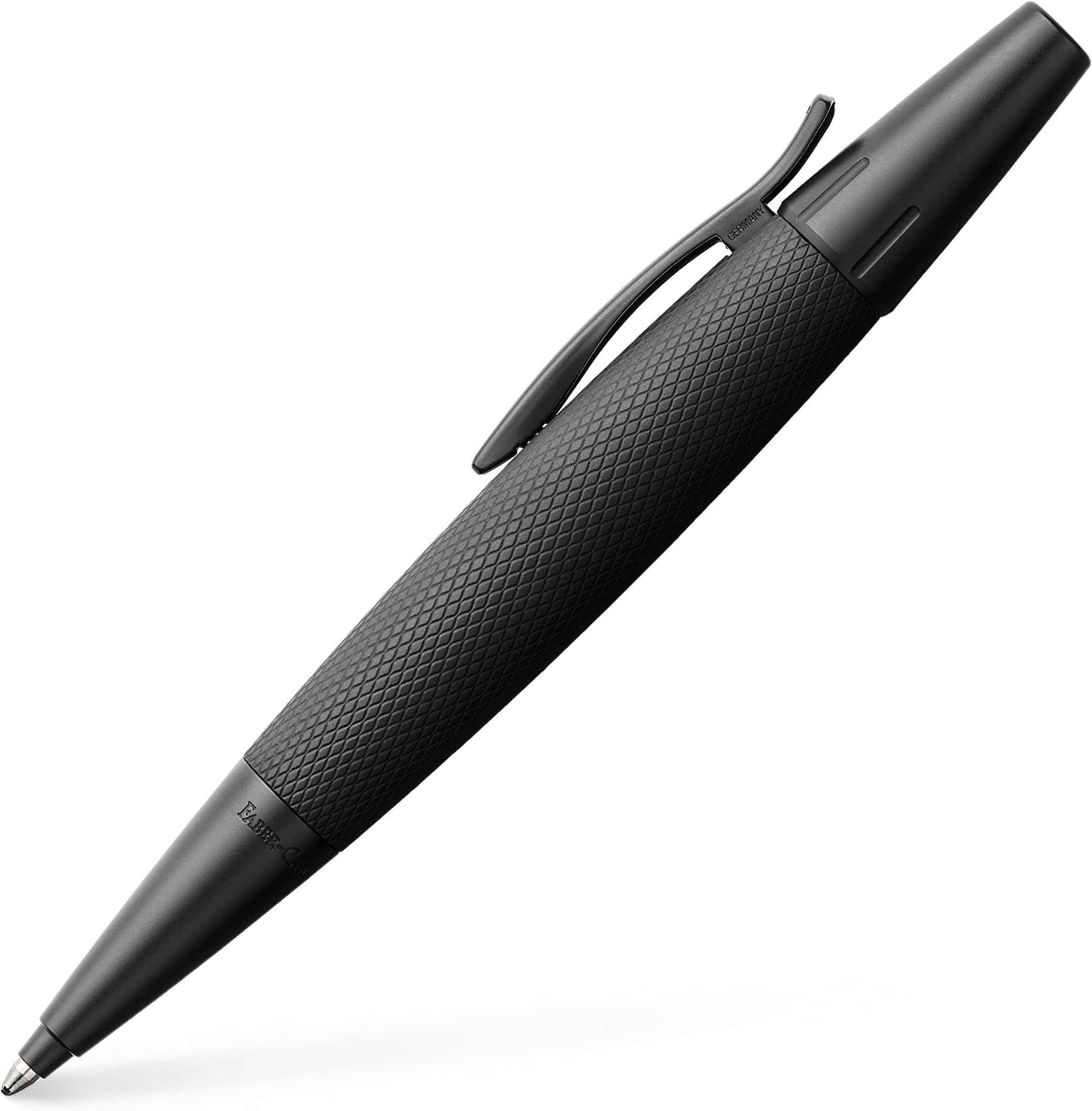e-motion Pure Black twist ballpoint pen, B, black/silver
