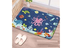 RosieLily Octopus Bath Mat: Adventure in the Undersea World for Kids