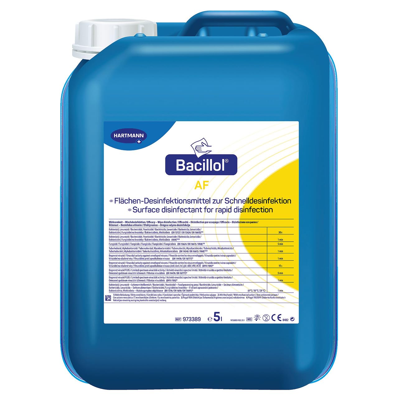 Bacillol AF Alkoholisches Schnell-Desinfektionsmittel, 5 L