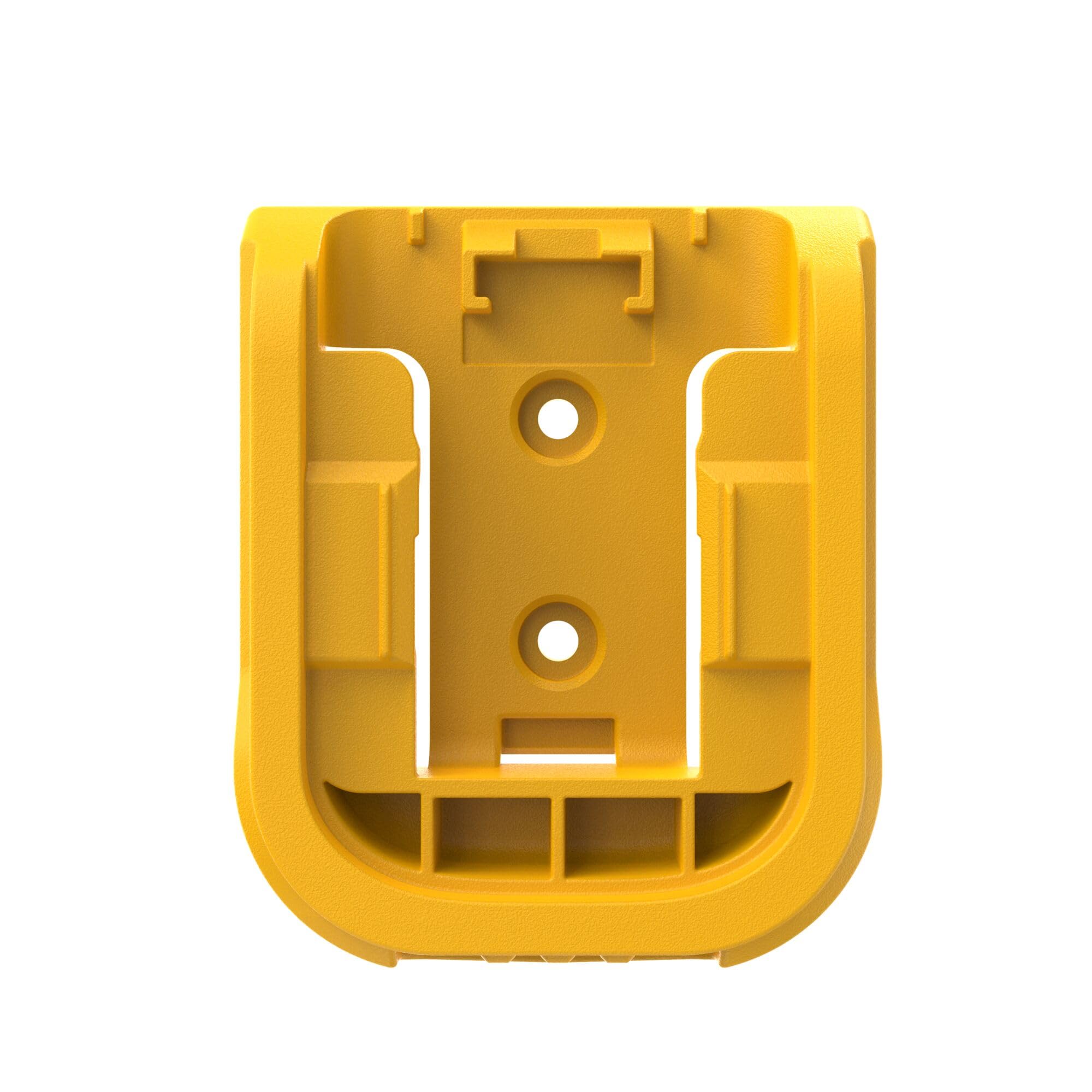 DEWALT Tool Organizer, Battery Cleat, Wall Mountable, Workshop Storage System Compatible (DWST82820)