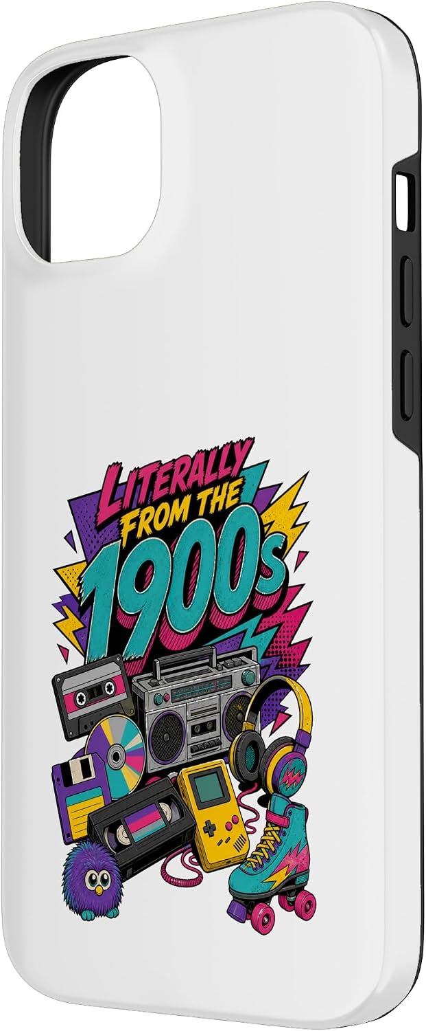 Literally from The 1900s Retro 90s Nostalgia Millennial Men Case for iPhone 14 Plus image 2