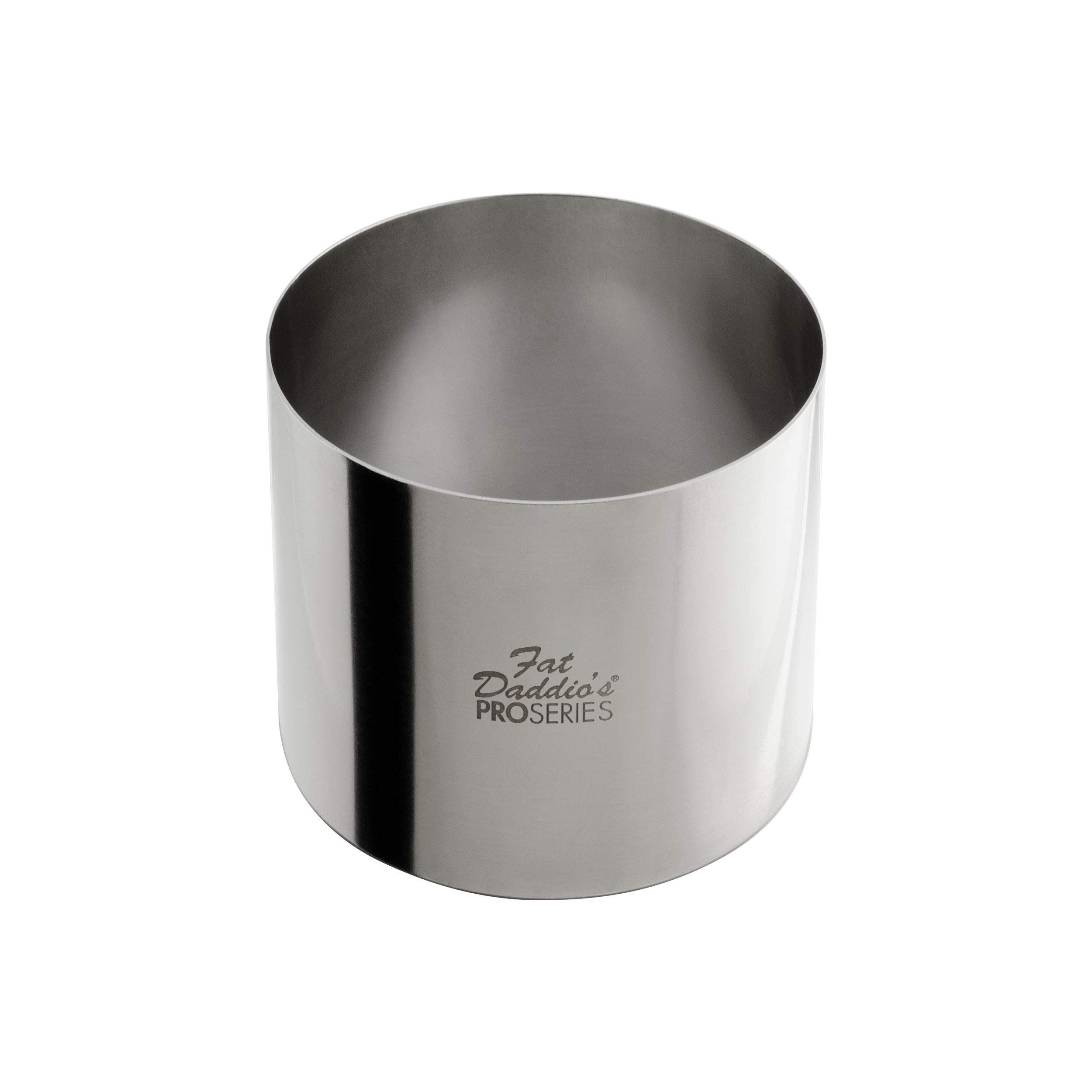 Fat Daddio's - Pro Series 4" X 3" Stainless Steel Round Cake & Pastry