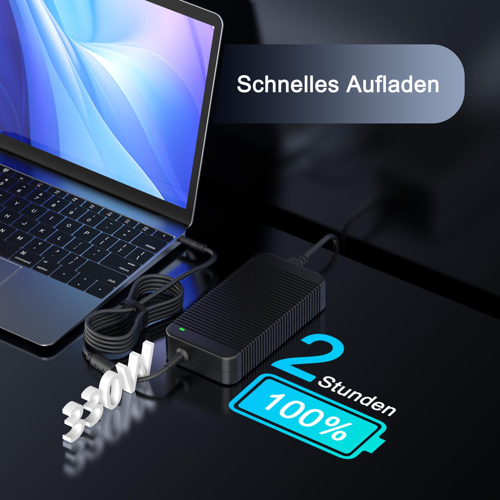 330W Netzteil Ladegerät für Acer Predator Helios Neo 16 PHN16-71 18 PH18-71 500 PH517-52 Nitro 5 16 17 AN517-55 AN515-58 AN16-41 AN17-41 A20-330P1A PA-1331-99 Laptop Ladekabel