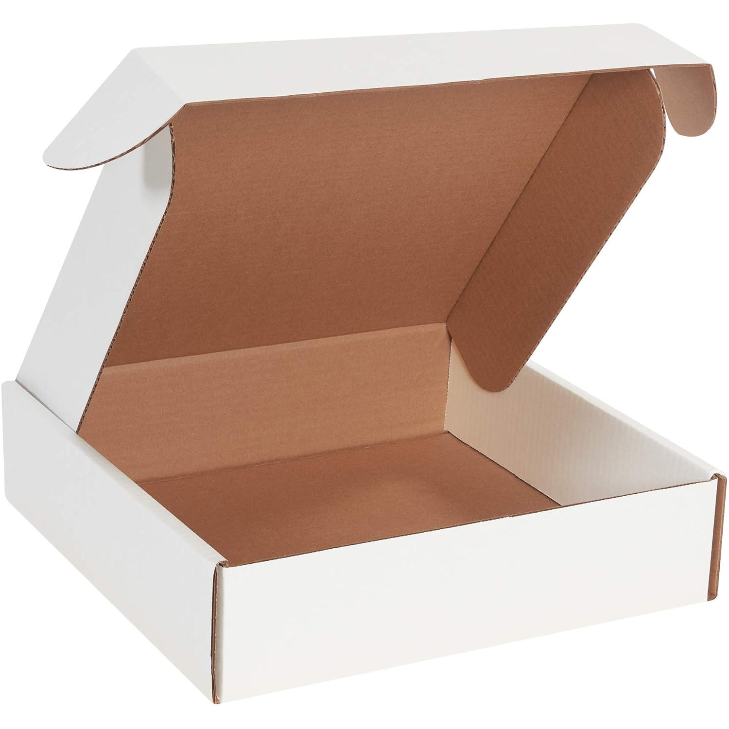 Box USA 12 Deluxe Shipping Boxes 12.125L x 9.25W x 3H, 50-Pack - White Box Mailers for Packaging, Storage, Gifts or Bulk Business Orders Box USA 12 Deluxe Shipping Boxes 12.125L x 9.25W x 3H, 50-Pack - White Box Mailers for Packaging, Storage, Gifts or Bulk Business Orders