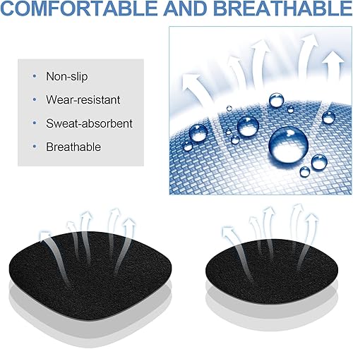 Miniatura 4 de 12 pares de reparación de talón de zapatilla de deporte agujero reparación parche prevención de desgaste kit de inserción para tenis, zapatos de