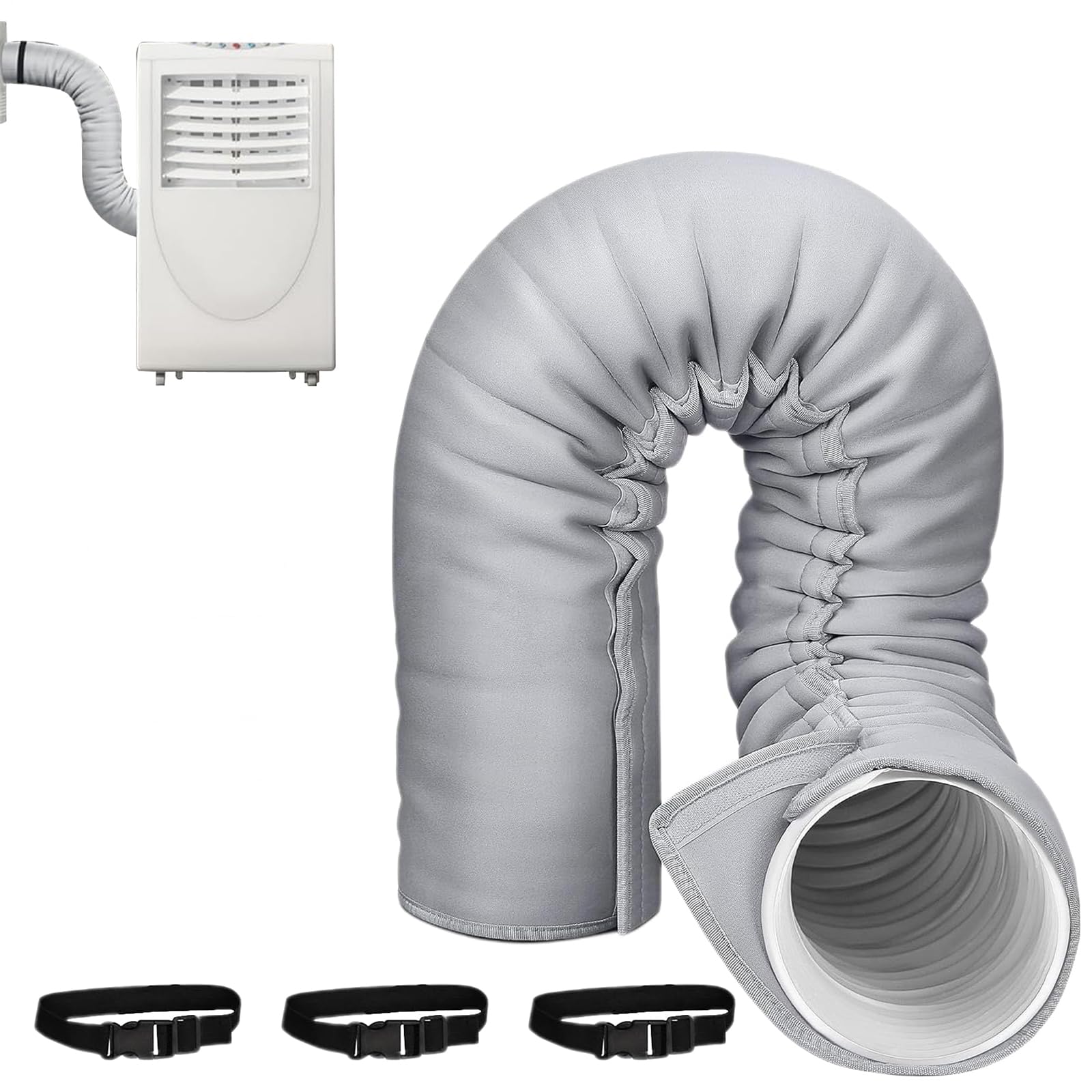 Gaine isolante pour tuyau de climatisation portable manchon thermique mobile
