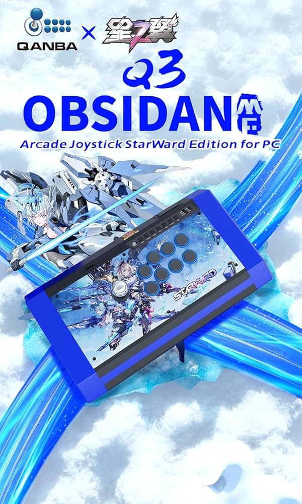 Amazon.co.jp: Qanba Q3 Obsidian Arcade Joystick StarWard
