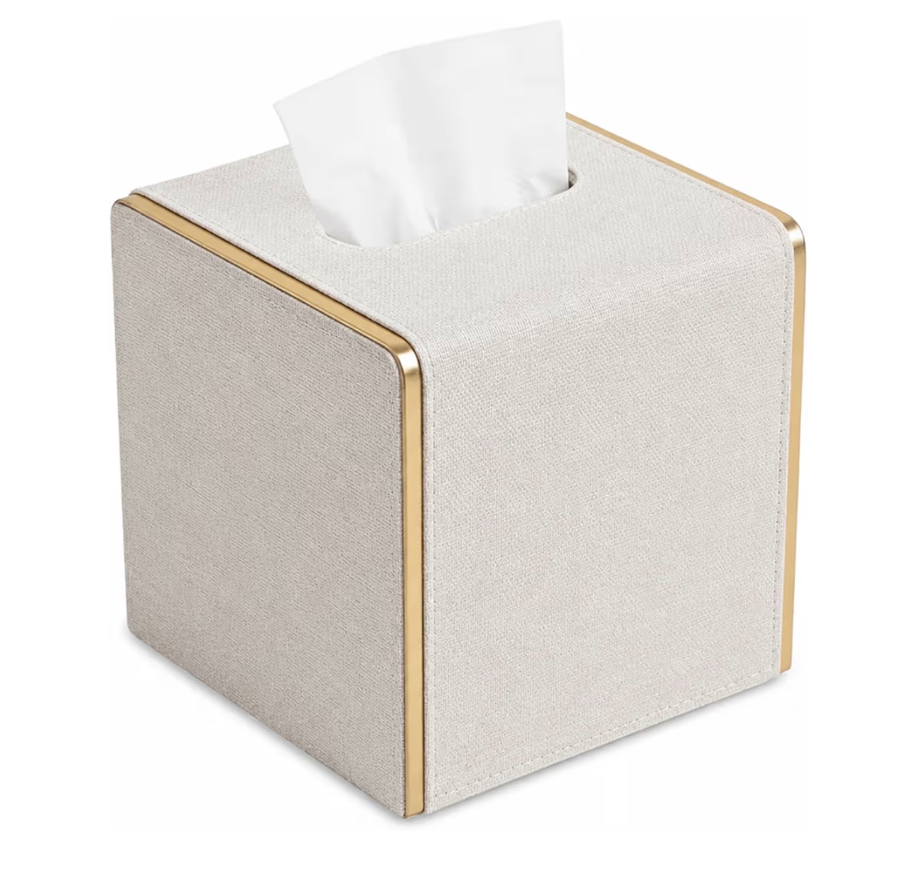 Beautiful Linen Tissue Box Cover