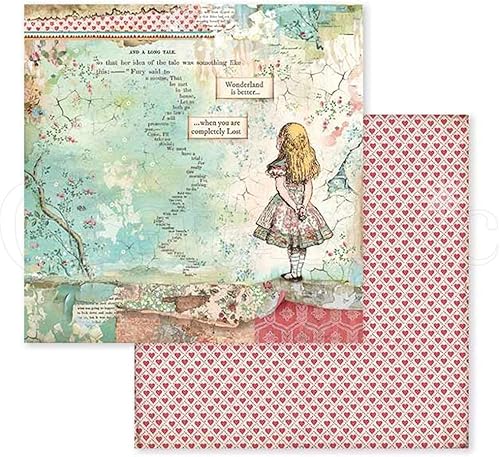 Miniatura 2 de Stamperia Intl Papel para álbumes de recortes, multicolor, paquete de 10