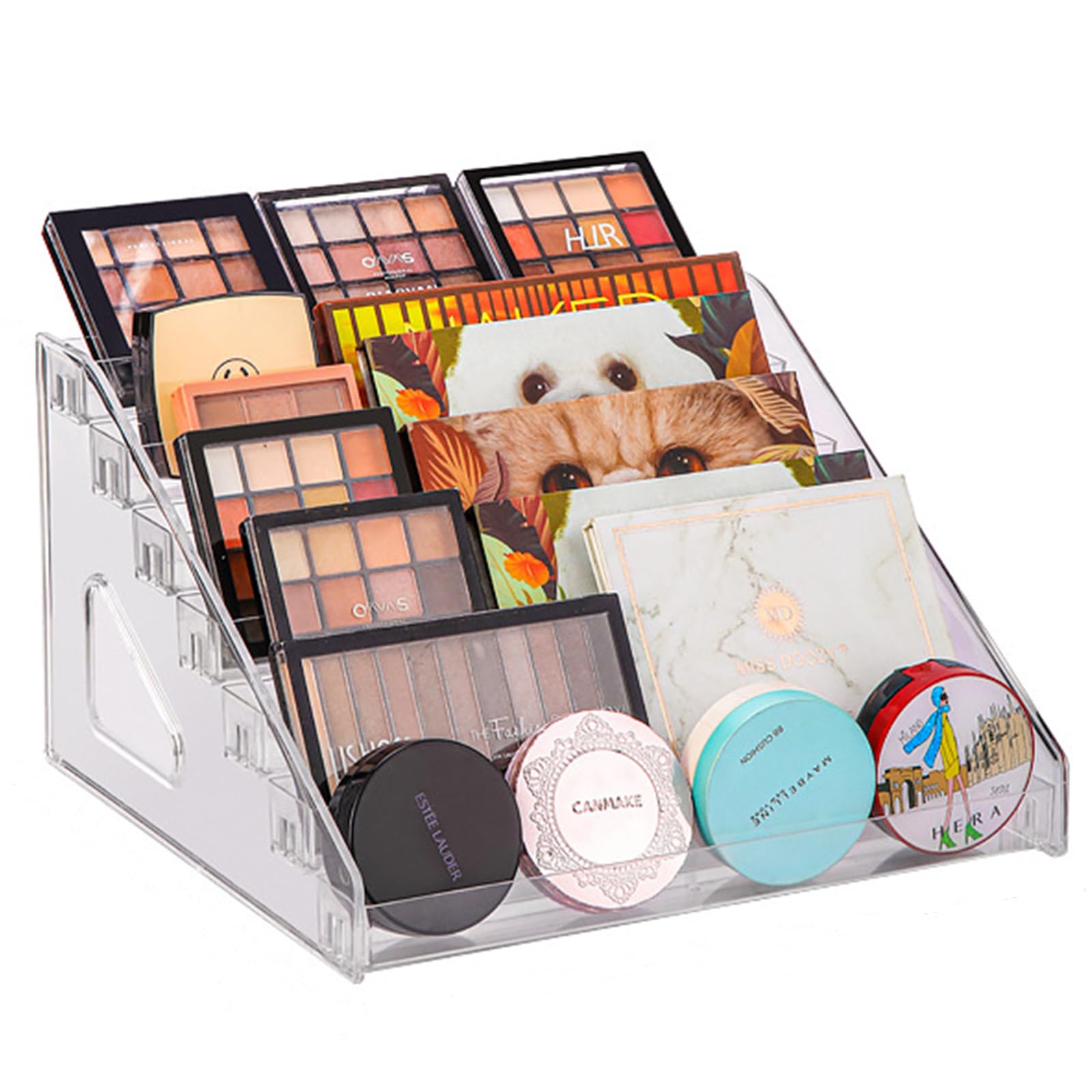 Amazon.com: Nail Polish Organizer, 7 Layers Acrylic Nail Polish Holder ...