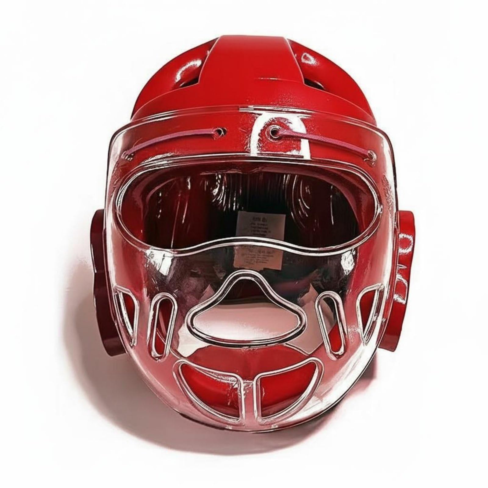 Casco da Taekwondo con Visiera Assorbimento Degli Urti Caschetto da Taekwondo con Visiera Confortevole e Traspirante per Principianti