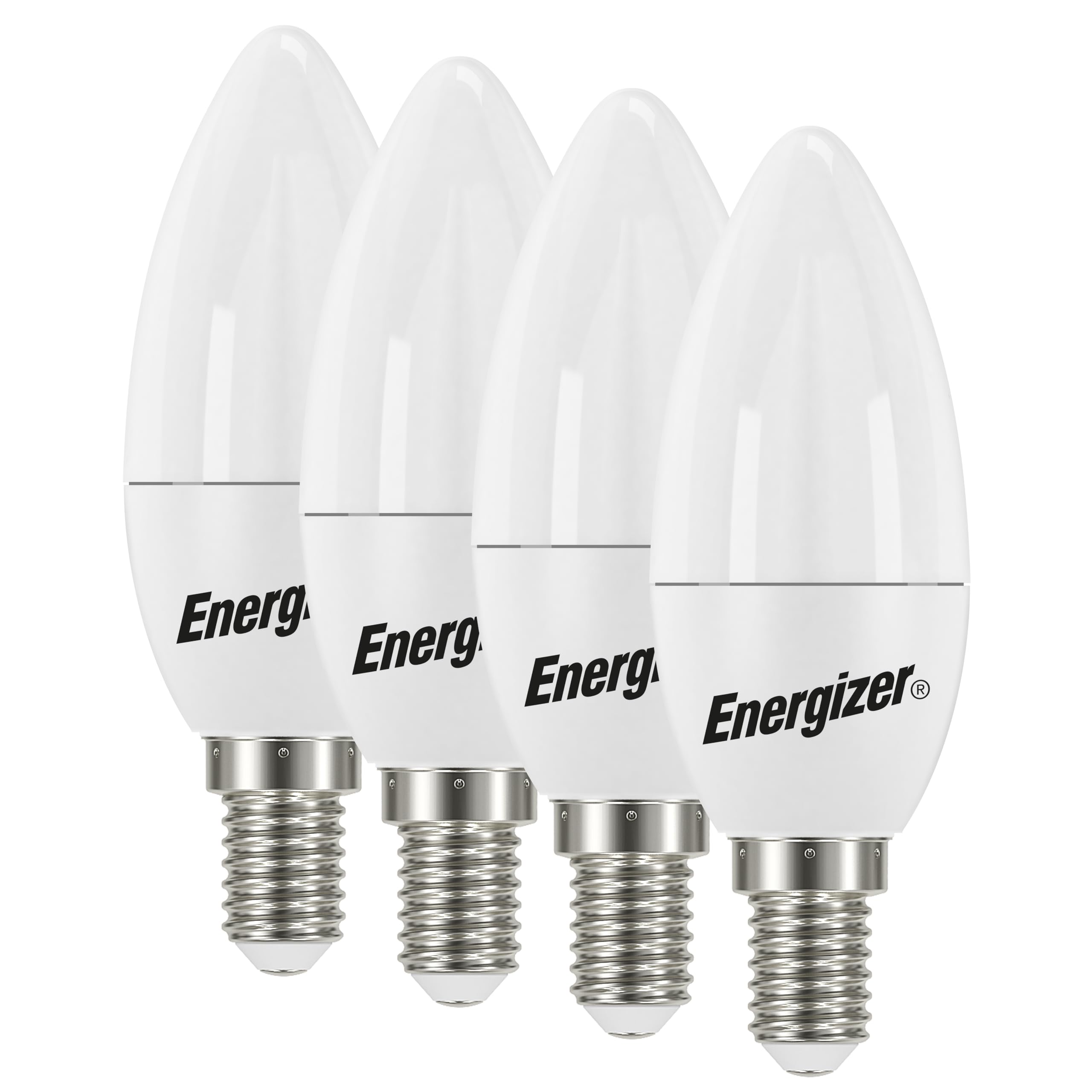 Inspired Essentials Small Screw Candle LED Light Bulbs, E14 SES Bulbs, 4.9W (Equivalent to 40W), Energy Saving - Image 2