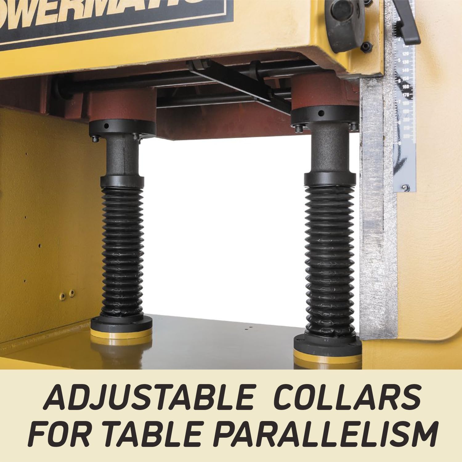 Adjustable Collars for Table Parallelism