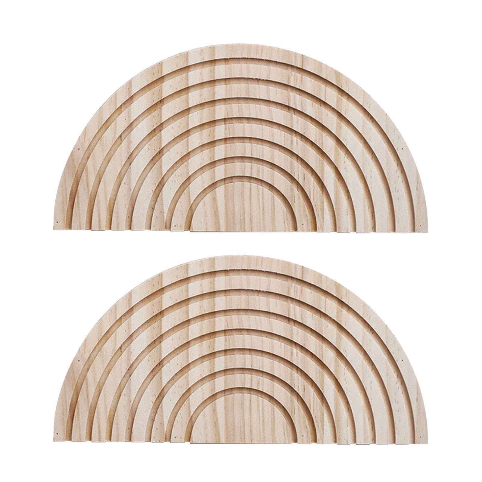Jardinière Murale en bois style bohème pour pampa et décoration végétale d'une entrée