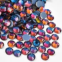 Vista 43 de Jollin Hot Fix - Diamantes de imitación de cristal con parte trasera plana, gemas de diamantes de imitación de 0.189 in (20 ss, 1440 unidades, rosa)