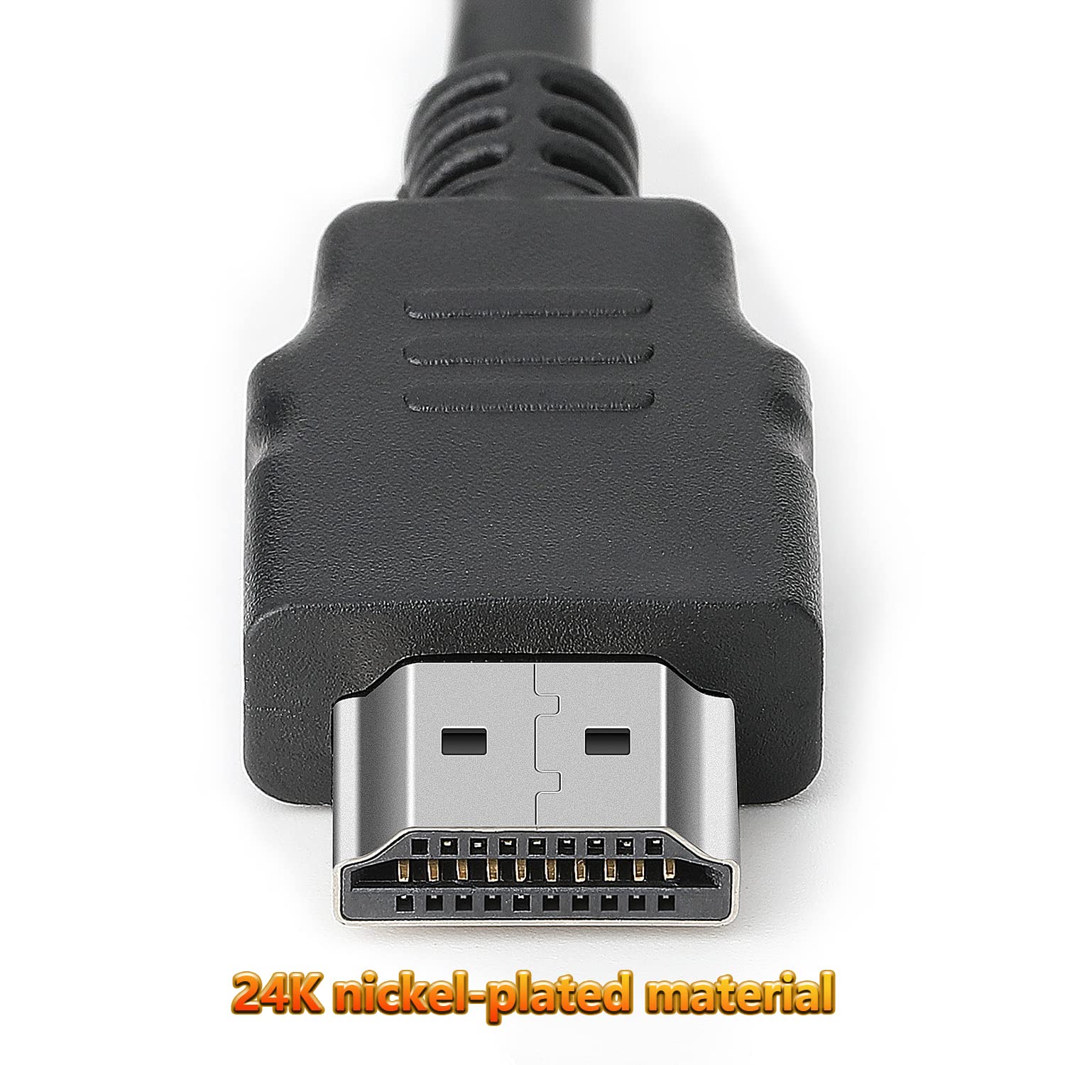 Cavo HDMI 4K ultra sottile maschio a maschio 36AWG cavo sottile ad alta velocità (confezione da 10)