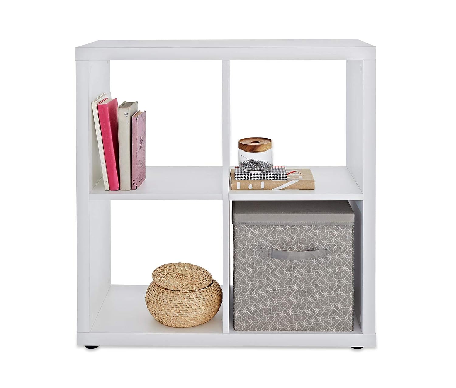 Heera Moti Corporation Side Table, End Table Storage Book Rack