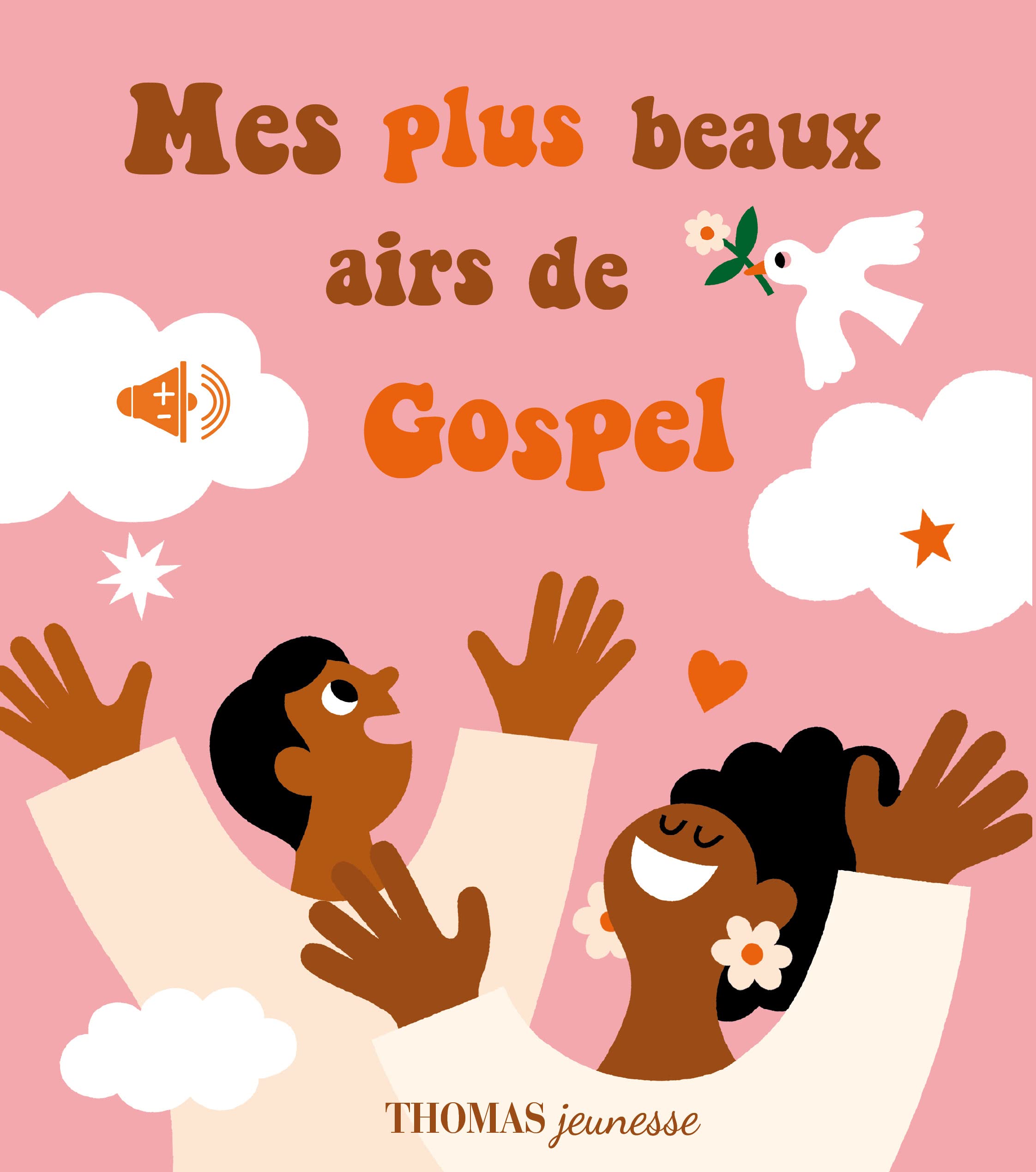 Mes plus beaux airs de Gospel: Livre sonore bébé dès 6 mois avec grandes piles AAA alcalines incluses