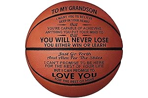 Personalized Engraved Basketball for Grandson: A Cherished Relic