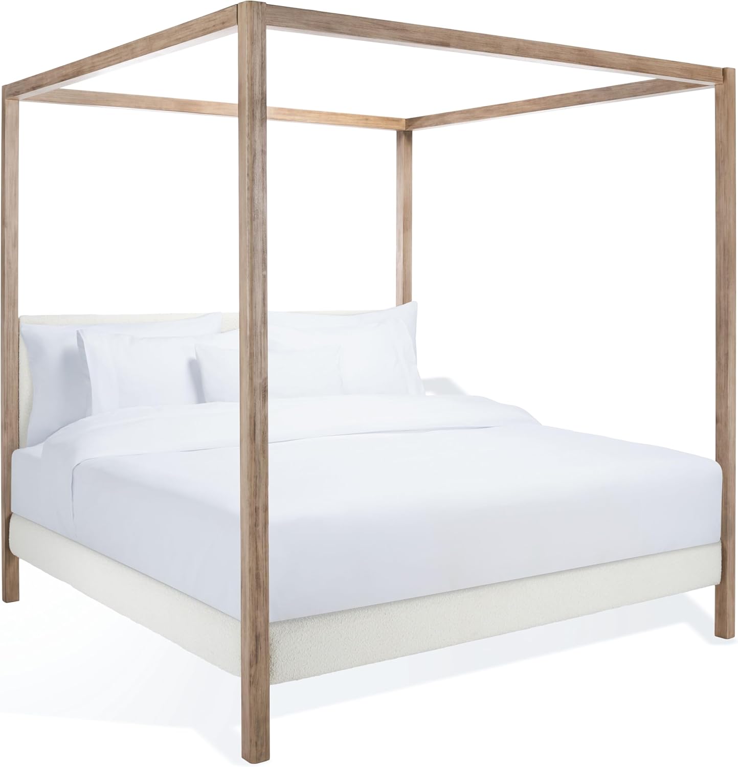 SAFAVIEH Couture Collection Graciella King Size Canopy Bed